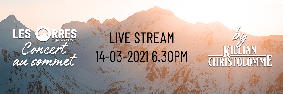 Les Orres - Concert au sommet - Live Stream 14 mars 2021