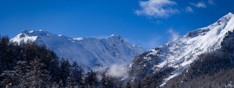 Vue sur la Costa Rouenda et le Vallon de Muretier - Les Orres - Hautes Alpes